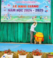 TƯNG BỪNG LỄ KHAI GIẢNG NĂM HỌC 2024 - 2025 CỦA THẦY VÀ TRÒ TRƯỜNG TIỂU HỌC HOÀNG VĂN NÔ