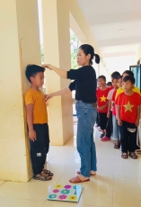 CHĂM SÓC NỤ CƯỜI - NÂNG CAO SỨC KHOẺ CHO HỌC SINH TRƯỜNG TIỂU HỌC HOÀNG VĂN NÔ